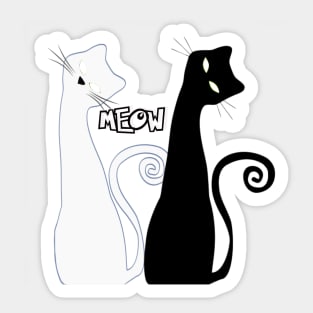 MEOW Sticker